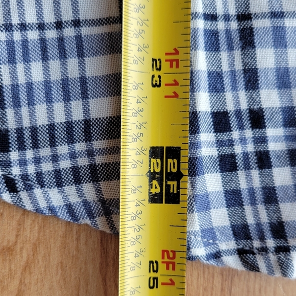 Treasure & Bond Plaid Button Up Shirt Women's Size 2X - Picture 8 of 8